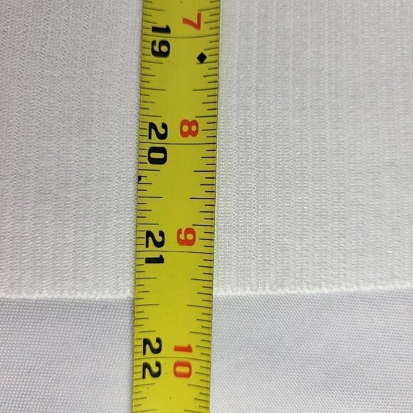 Vince Camuto Cardigan Size S Open Front Cut Out Center 3/4 Ribbed Sleeve White - Picture 4 of 9